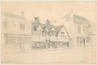 Gravel Pit Alms Houses, Notting Hill Gate, London by English School