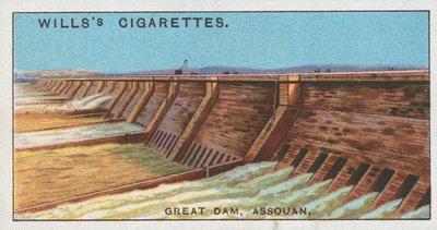 Great Dam, Assouan by English School