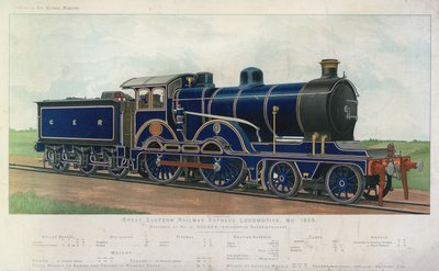 Great Eastern Railway Express Locomotive by English School