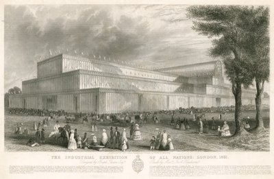 Great Exhibition, 1851 by English School