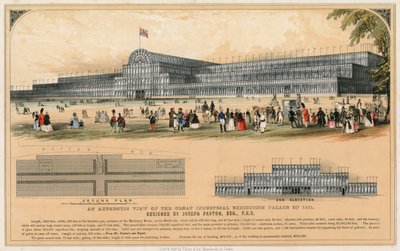 Great Exhibition, 1851 by English School