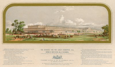 Great Exhibition, 1851 by English School