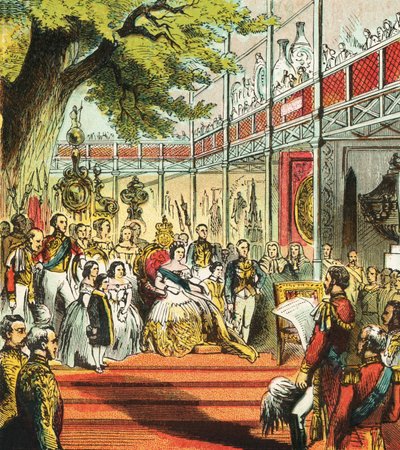 Great Exhibition of 1851 by English School