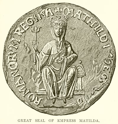 Great Seal of Empress Matilda by English School