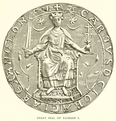 Great Seal of Richard I by English School