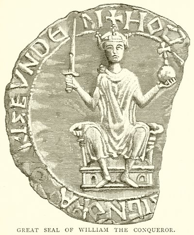 Great Seal of William the Conqueror by English School