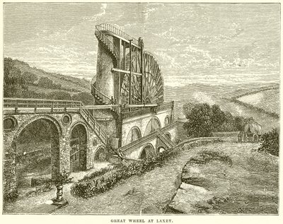 Great Wheel at Laxey by English School