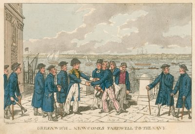 Newcomes Farewell to the Navy, Greenwich, London by English School