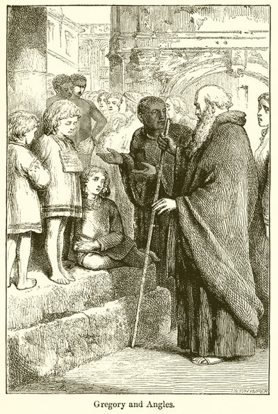 Gregory and Angels by English School