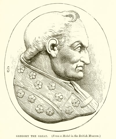 Gregory the Great by English School