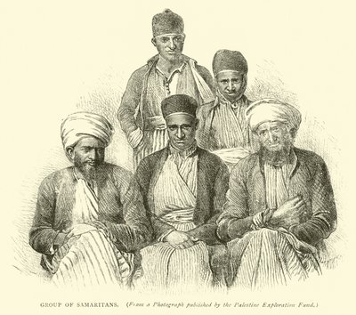 Group of Samaritans by English School