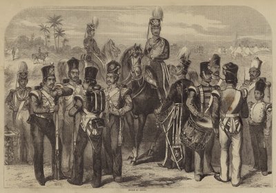 Group of Sepoys by English School