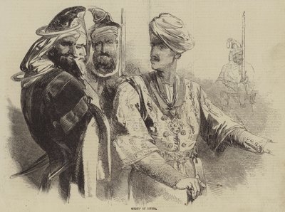Group of Sikhs by English School