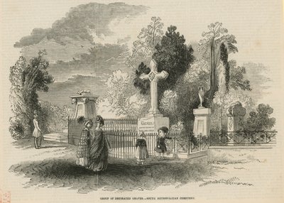 Group of Decorated Graves by English School
