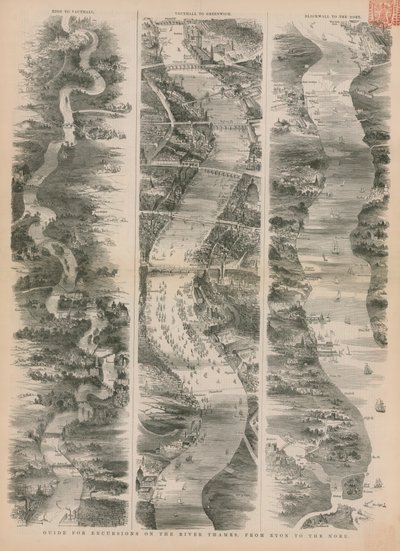 Guide for Excursions on the River Thames by English School