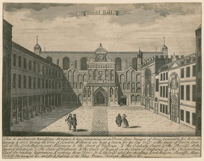 Guildhall, London by English School