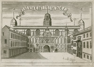 Guildhall, London by English School