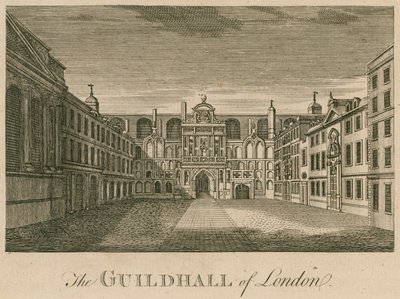 Guildhall, London by English School
