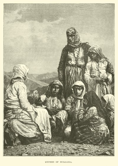 Gypsies of Bulgaria by English School