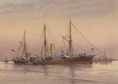 HMS Mohawk, 3rd Class Cruiser by English School