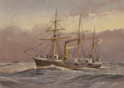 HMS Nymph (sloop) by English School