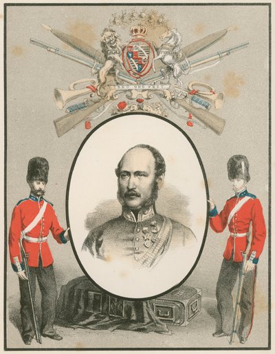 HRH The Late Prince Consort, Colonel of the Grenadier Guards by English School