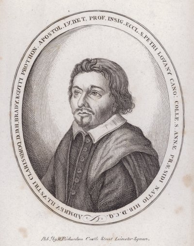H Brady, English publisher of a book on canon law in the late 17th Century by English School