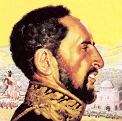 Haile Selassie by English School
