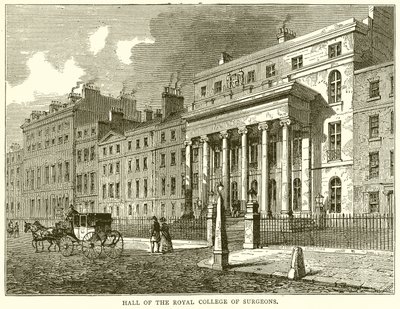 Hall of the Royal College of Surgeons by English School