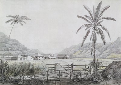 Halse Hall, Jamaica, c.1780 by English School
