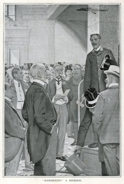 "Hammering" a Member by English School