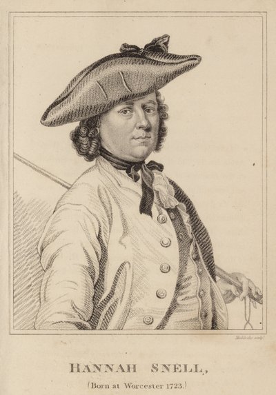 Hannah Snell, Born at Worcester 1723 by English School