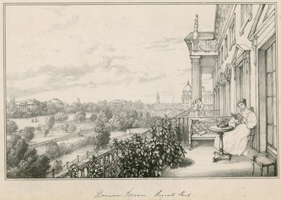 Hannover Terrace, Regents Park, London by English School