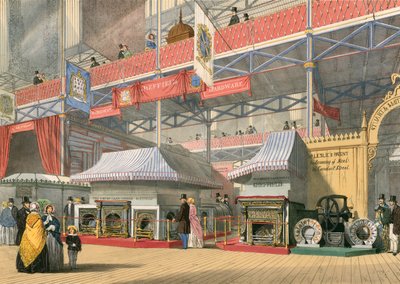 Hardware Section of The Great Exhibition of 1851 by English School