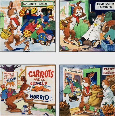 Harold Hare by English School