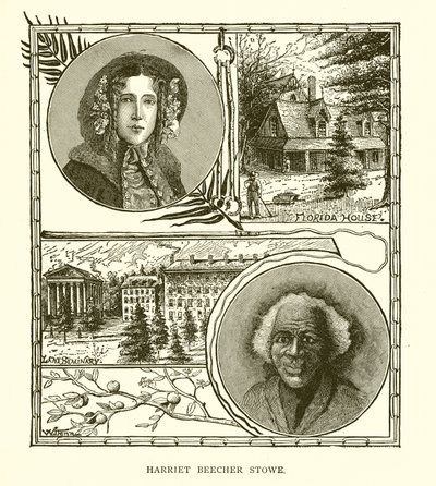 Harriet Beecher Stowe by English School
