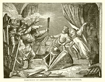 Hartmann of Siebeneichen Personates the Emperor by English School