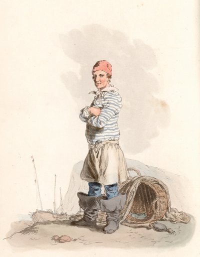 Hastings Fisherman by English School
