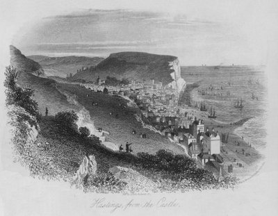 Hastings, from the Castle by English School