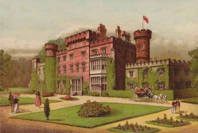 Hawarden Castle by English School
