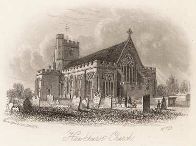Hawkhurst Church by English School