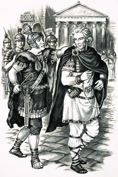 He Broke the Might of Rome by English School