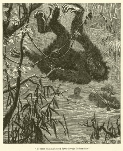 He Came Crashing Heavily Down Through the Branches by English School