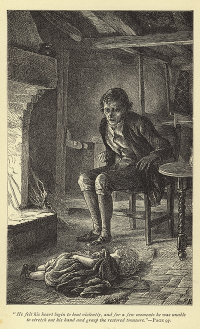 He felt his heart begin to beat violently, and for a few moments he was unable to stretch out his hand and grasp the restored treasure by English School