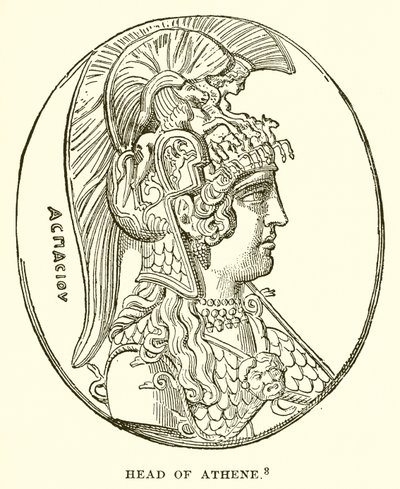 Head of Athena by English School