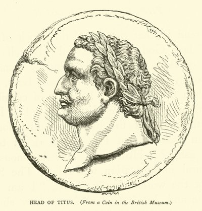 Head of Titus by English School