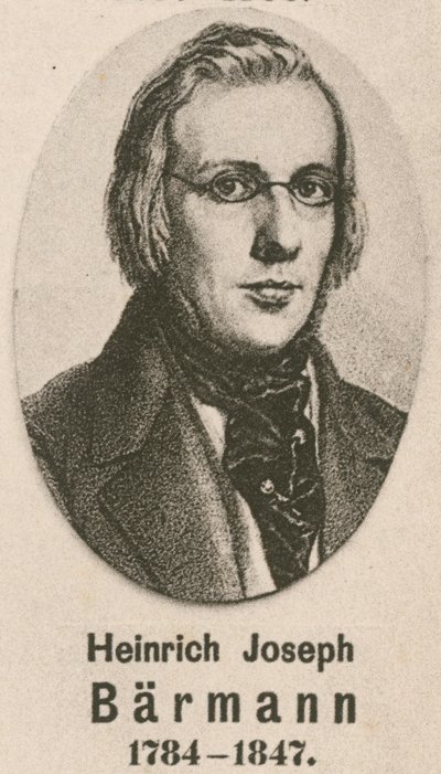 Heinrich Joseph Barmann by English School