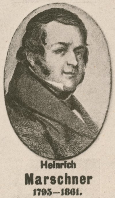 Heinrich Marschner by English School