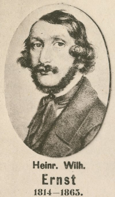 Heinrich Wilhelm Ernst by English School