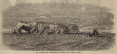Heligoland, the Recruiting Station for the Foreign Legion by English School